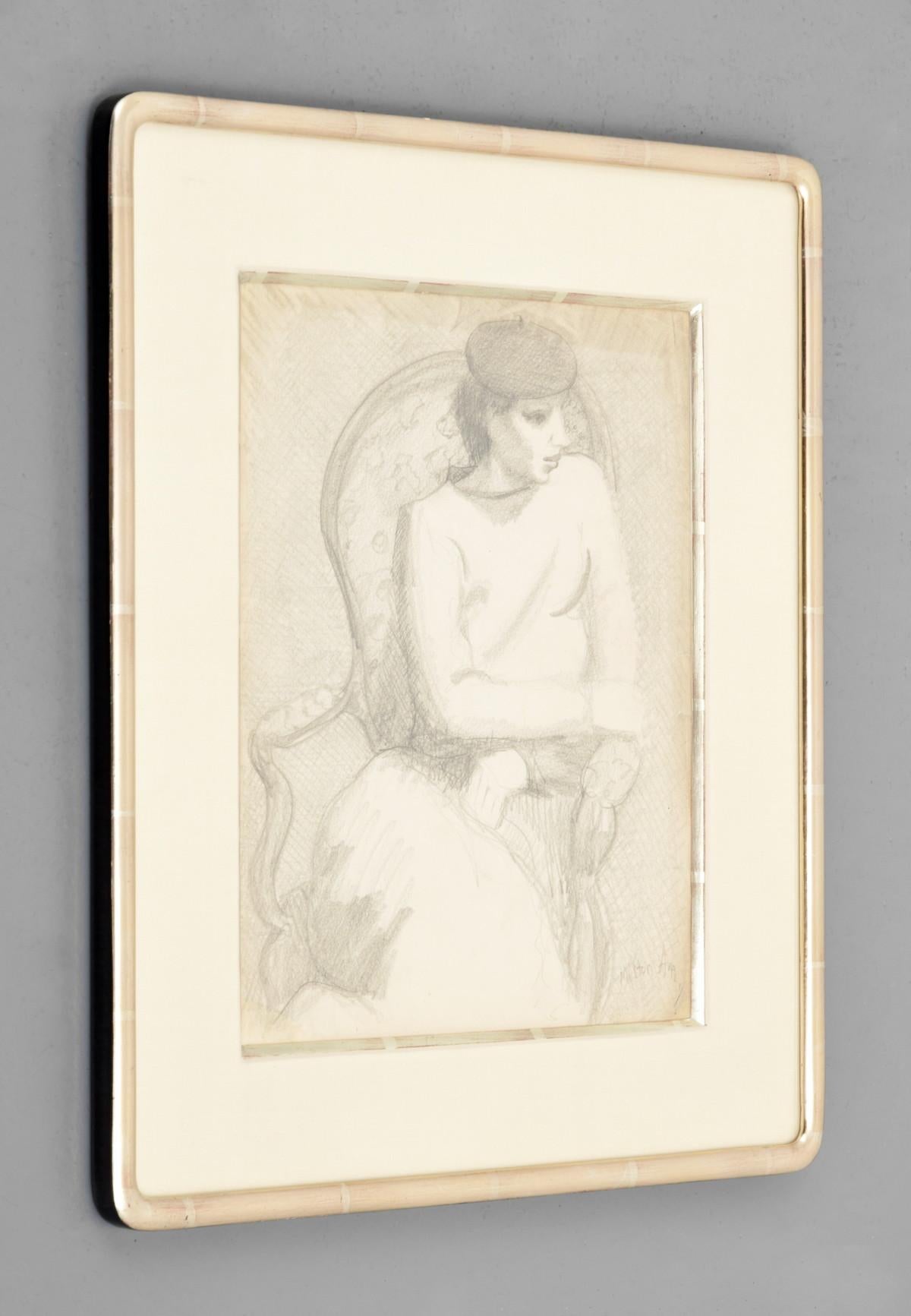 Modern Milton Avery Drawing For Sale