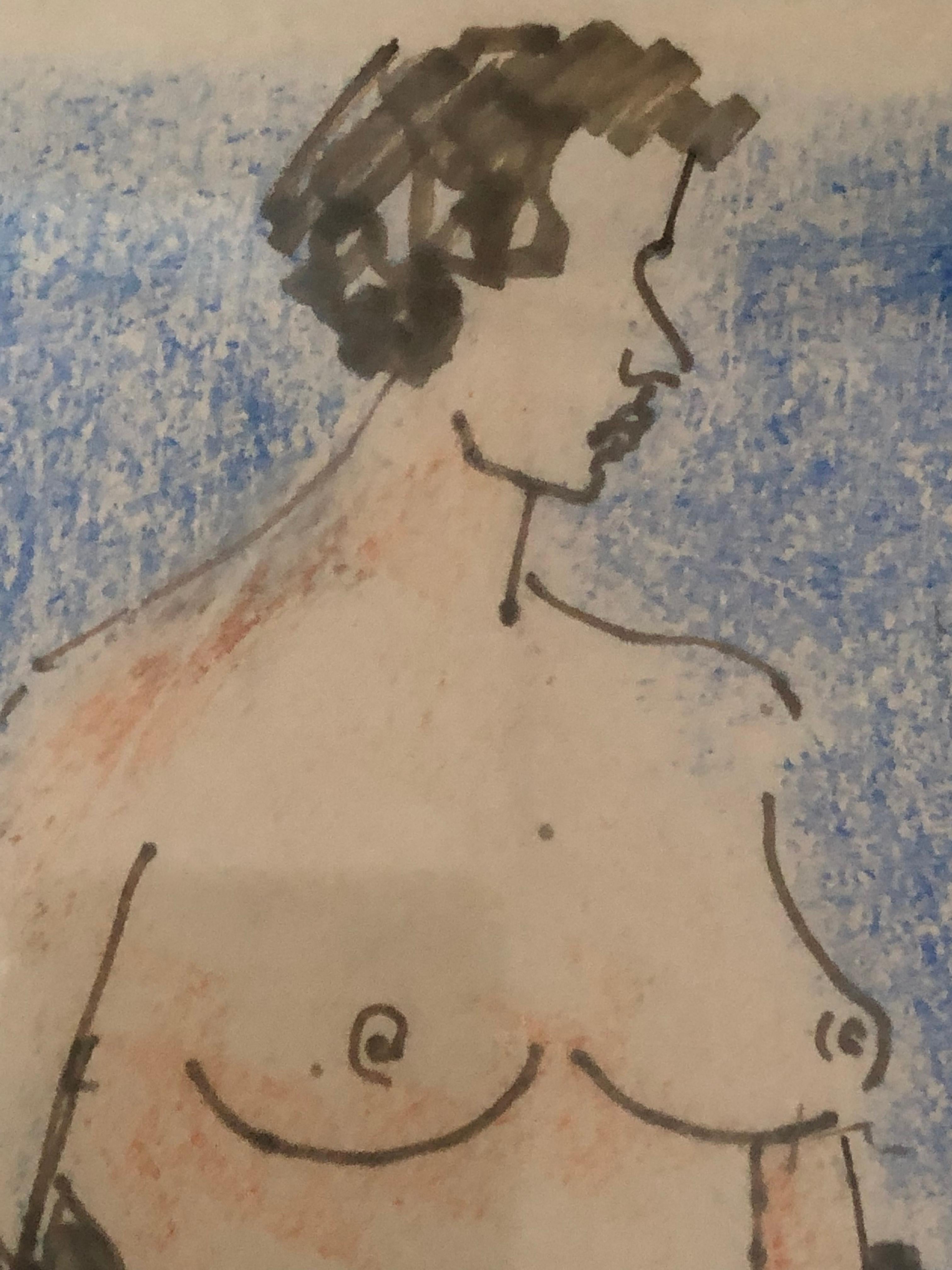 drawing nude women
