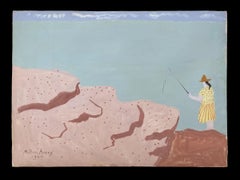 Milton Avery - Fishing by the Sea Fishing by the Sea
