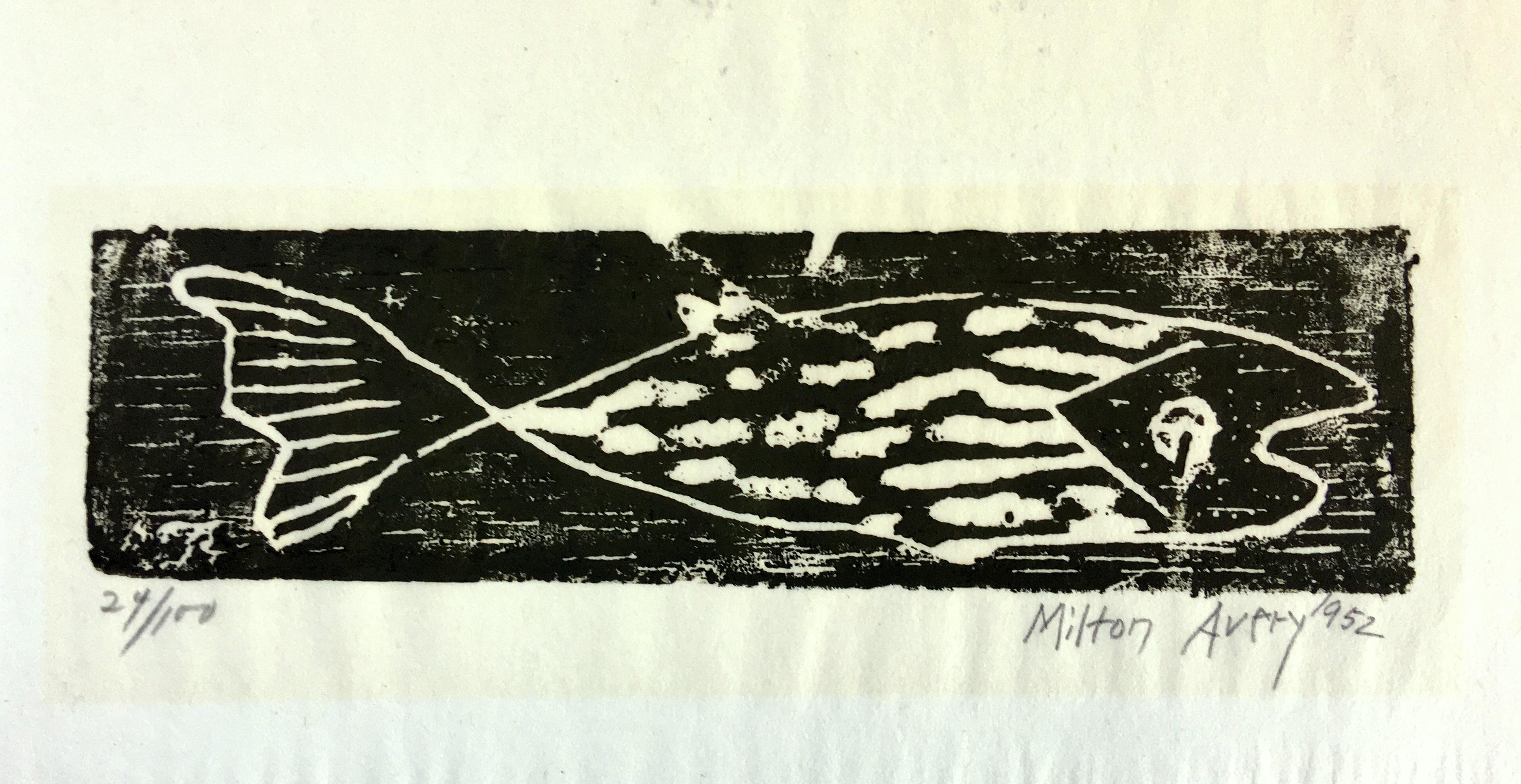 Fish - Print by Milton Avery