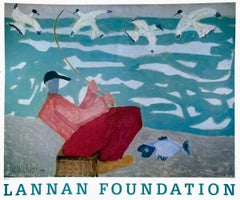 Milton Avery 'The Red Fisherman, 1950' 1968- Poster
