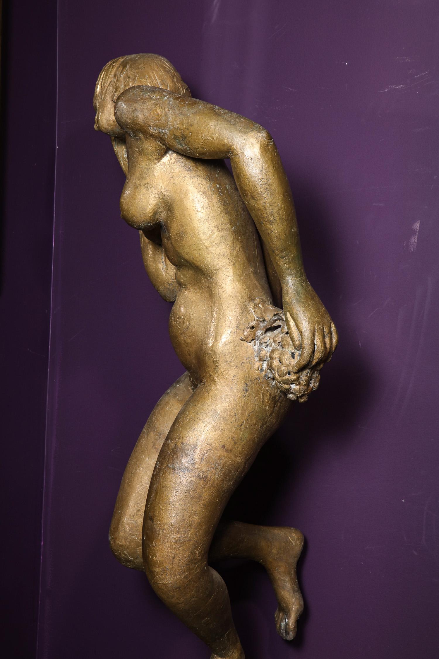 Milton Elting Hebald, a Large Bronze Figure of a Nude Woman 7