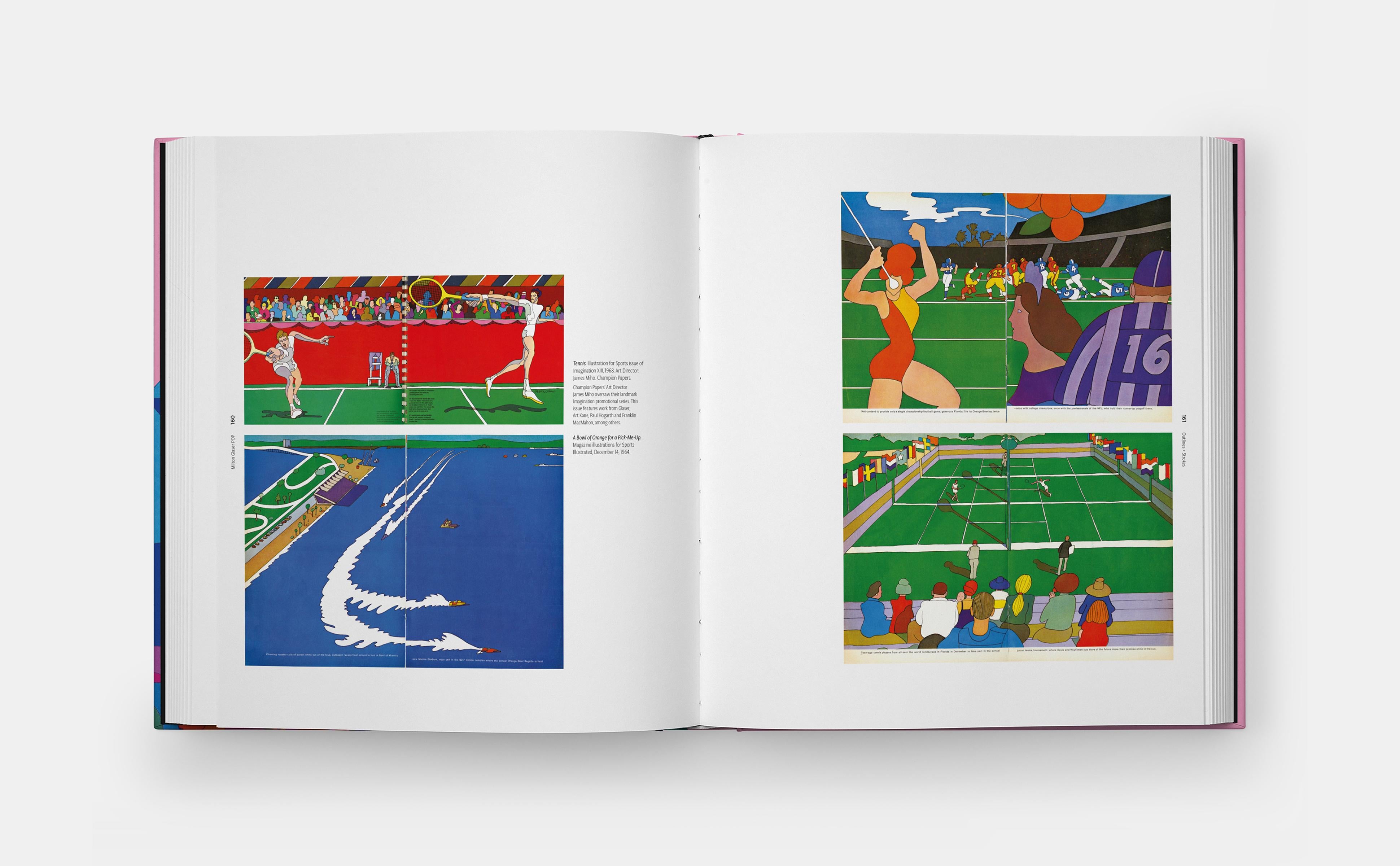 Una panoramica sul lavoro dell'illustratore e designer Milton Glaser negli anni '60 e '70.

Dal 1954, quando ha co-fondato i leggendari Push Pin Studios, fino alla fine degli anni '70, Milton Glaser ha definito in larga misura lo stile visivo