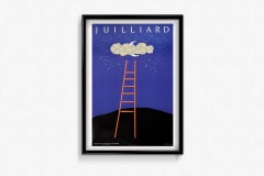 1989 poster by Milton Glaser for New York’s prestigious Juilliard School