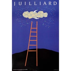 1989 poster by Milton Glaser for New York’s prestigious Juilliard School