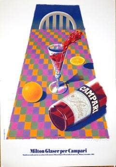 Campari Vintage Poster (after) Milton Glaser