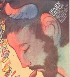 Glaser at Art Center Pasadena, CA. original signed poster