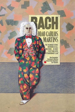 Milton Glaser Bach-Plakat (Milton Glaser-Plakat) 