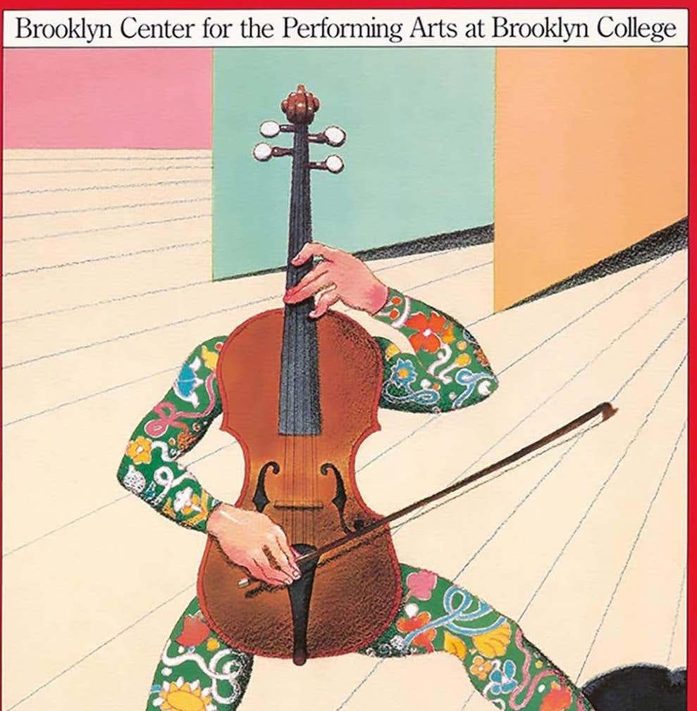 Milton Glaser Brooklyn Center for the Performing Arts (Milton Glaser Plakate)  im Angebot 2