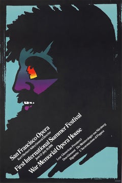 Milton Glaser San Francisco Opera 1981 (Milton Glaser posters) 