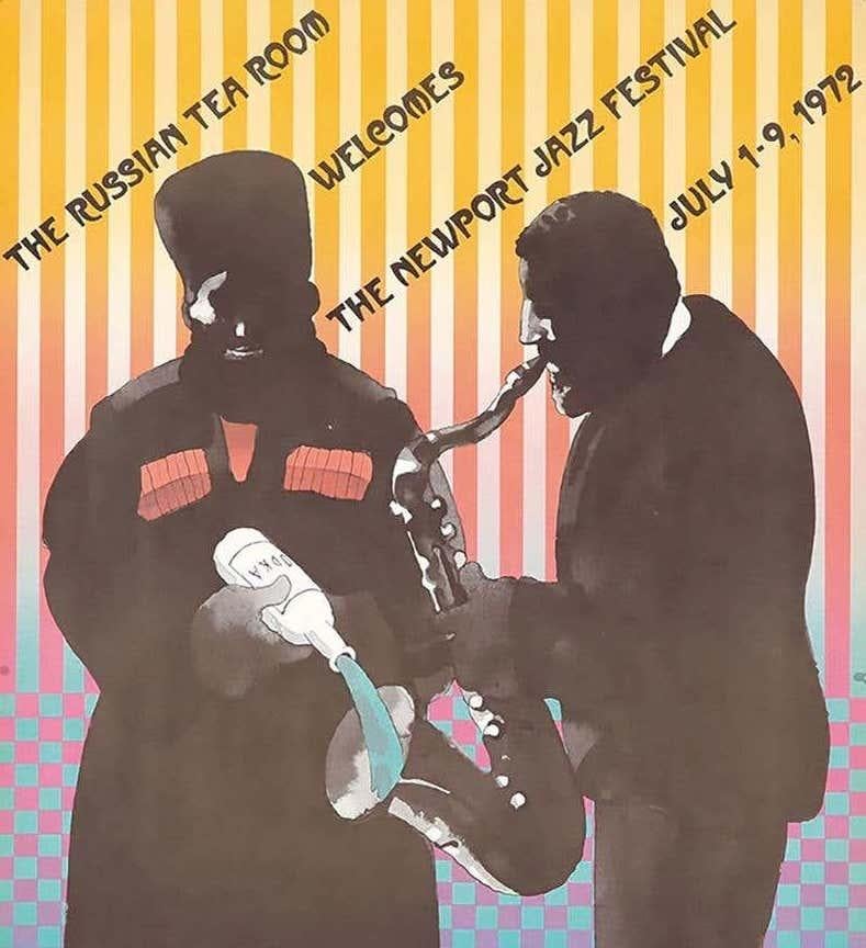 Milton Glaser - The Newport Jazz Festival en vente 1