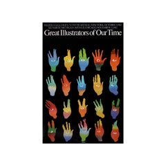 Milton Glaser's Great Illustrators of Our Time exhibition at Rizzoli Galleries