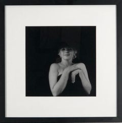 Milton Greene, "Bowler Hat II" from the Black Sitting, original vintage photo