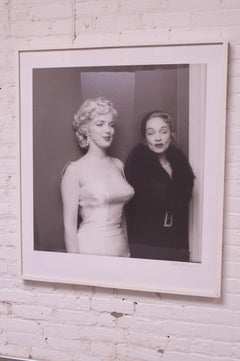Milton H. Greene "Marilyn Monroe et Marlene Dietrich" Impression signée