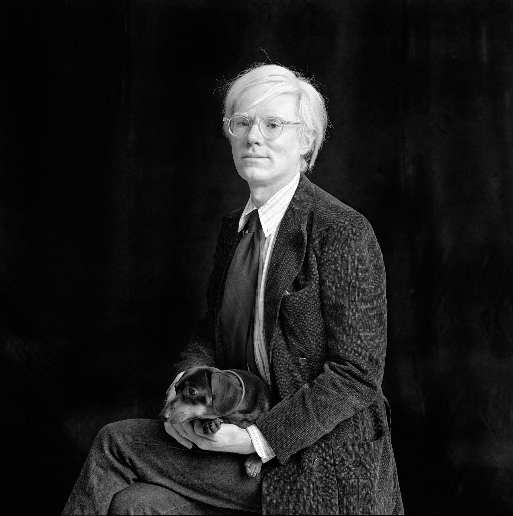 Milton H. Greene Black and White Photograph - Andy Warhol