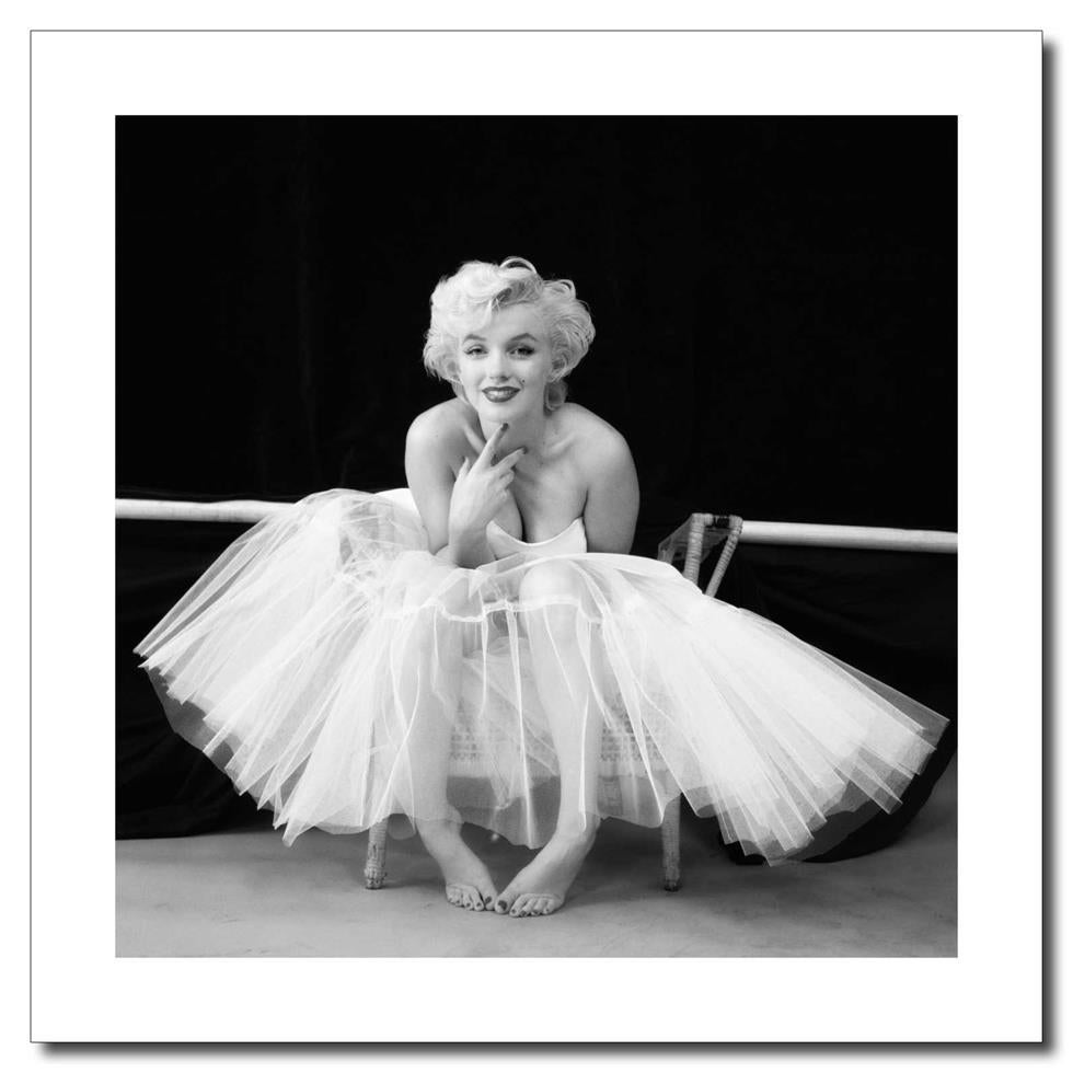 Milton H. Greene Black and White Photograph - Marilyn Monroe, Ballerina, NY, 1954