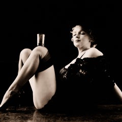 Vintage Marilyn Monroe, "Black Sitting"