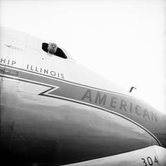 Milton H. Greene - Alfred Hitchcock, American Airlines, 1959, gedruckt nach