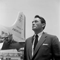 Milton H. Greene - Gregory Peck, American Airlines, 1955, Printed After