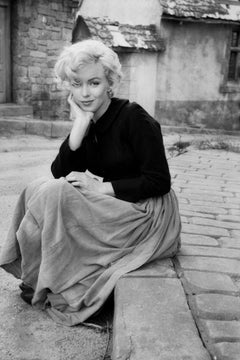 Milton H. Greene - Marilyn Monroe, sur le plateau White Price Glory, 1954, tirage d
après