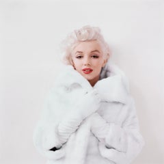 Milton H. Greene - Marilyn Monroe, White Fur, 1955, Printed After