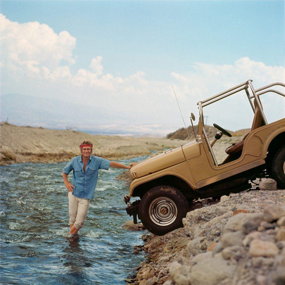 Milton H. Greene - Steve McQueen, Baja, Photography 1969, Printed After