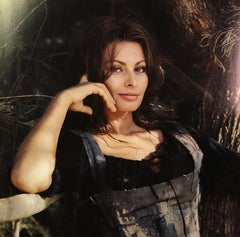 Sophia Loren, 1966 (TAKEN ON FILM SET IN ITALY, VINTAGE HOLLYWOOD PHOTOGRAPHY)