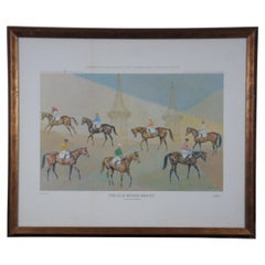 Milton Menasco Sun Shines Bright Lithograph Kentucky Derby Churchill Downs