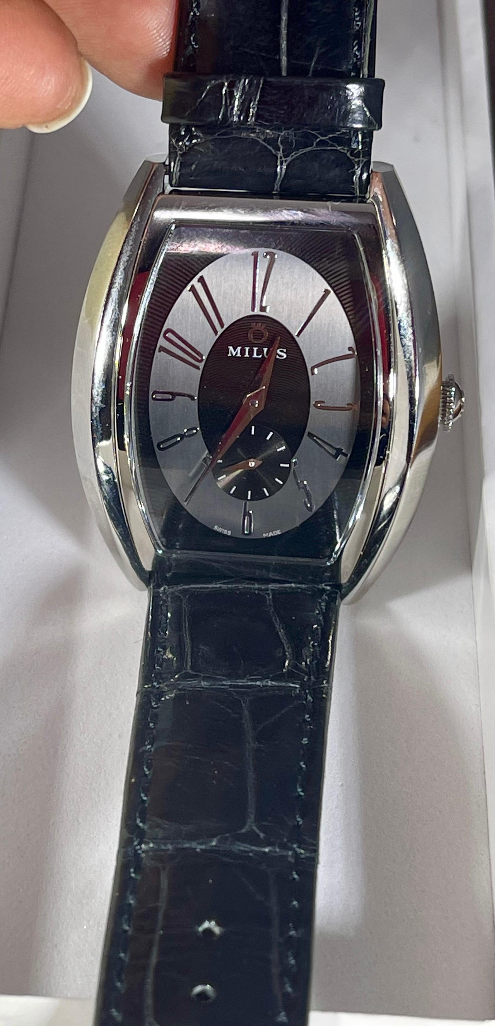 Milus Agenios Manual Wind, AGES01, Brand New in Box 1