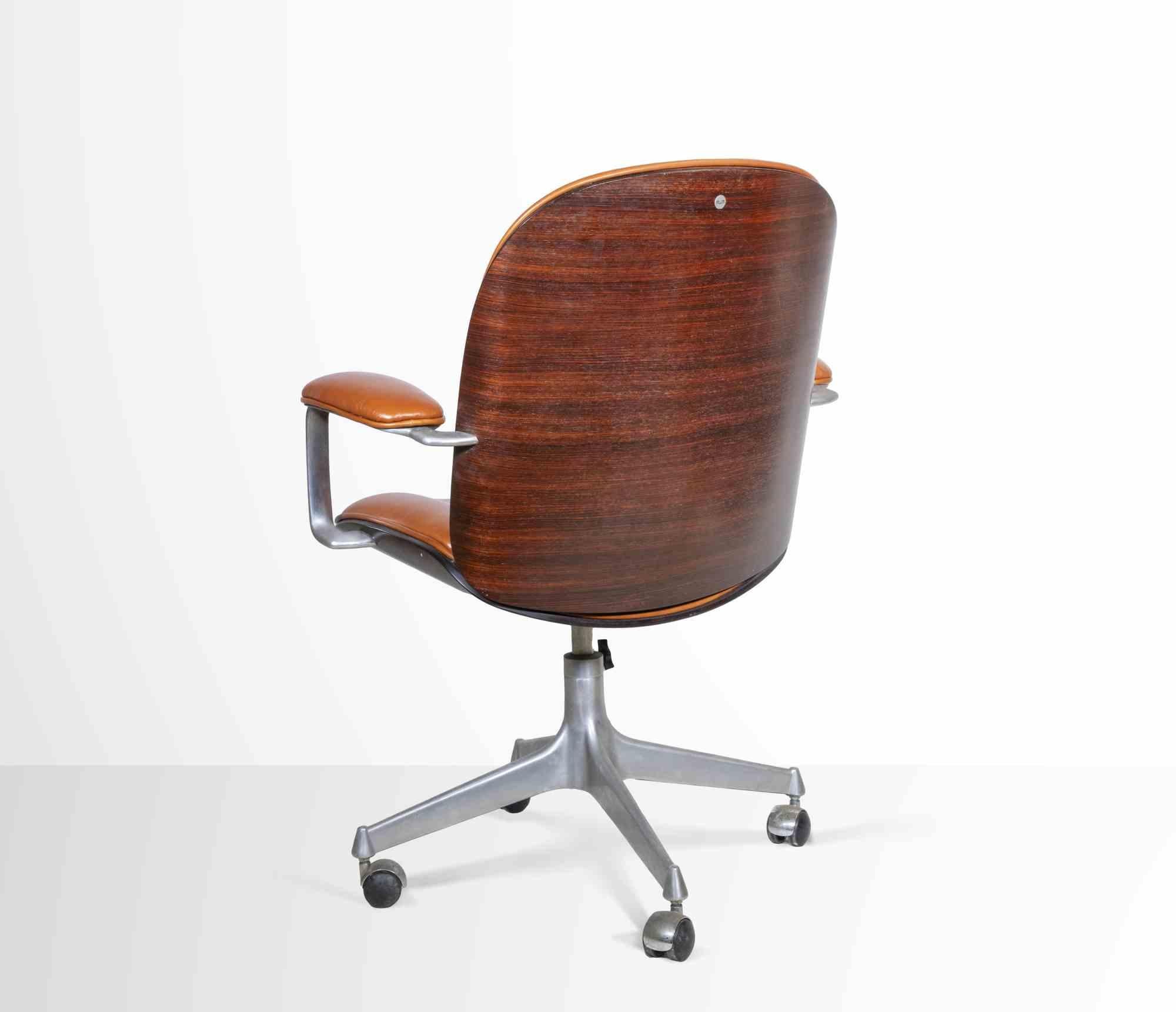 Italian MIM Armchair by Ico Parisi for M.I.M, Italy 1950s For Sale