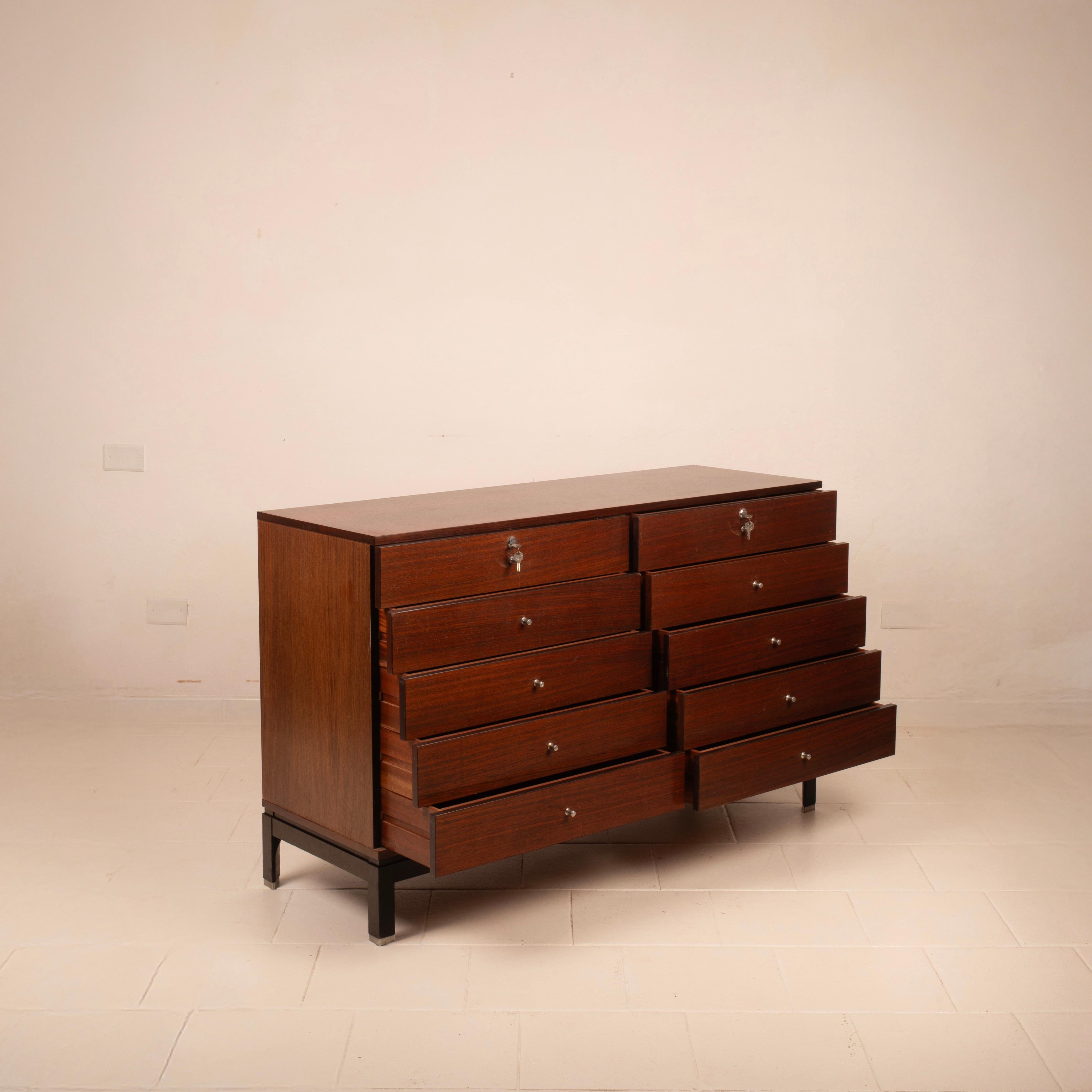 MIM Chest of Drawers by Ennio Fazioli, 1960s For Sale 11