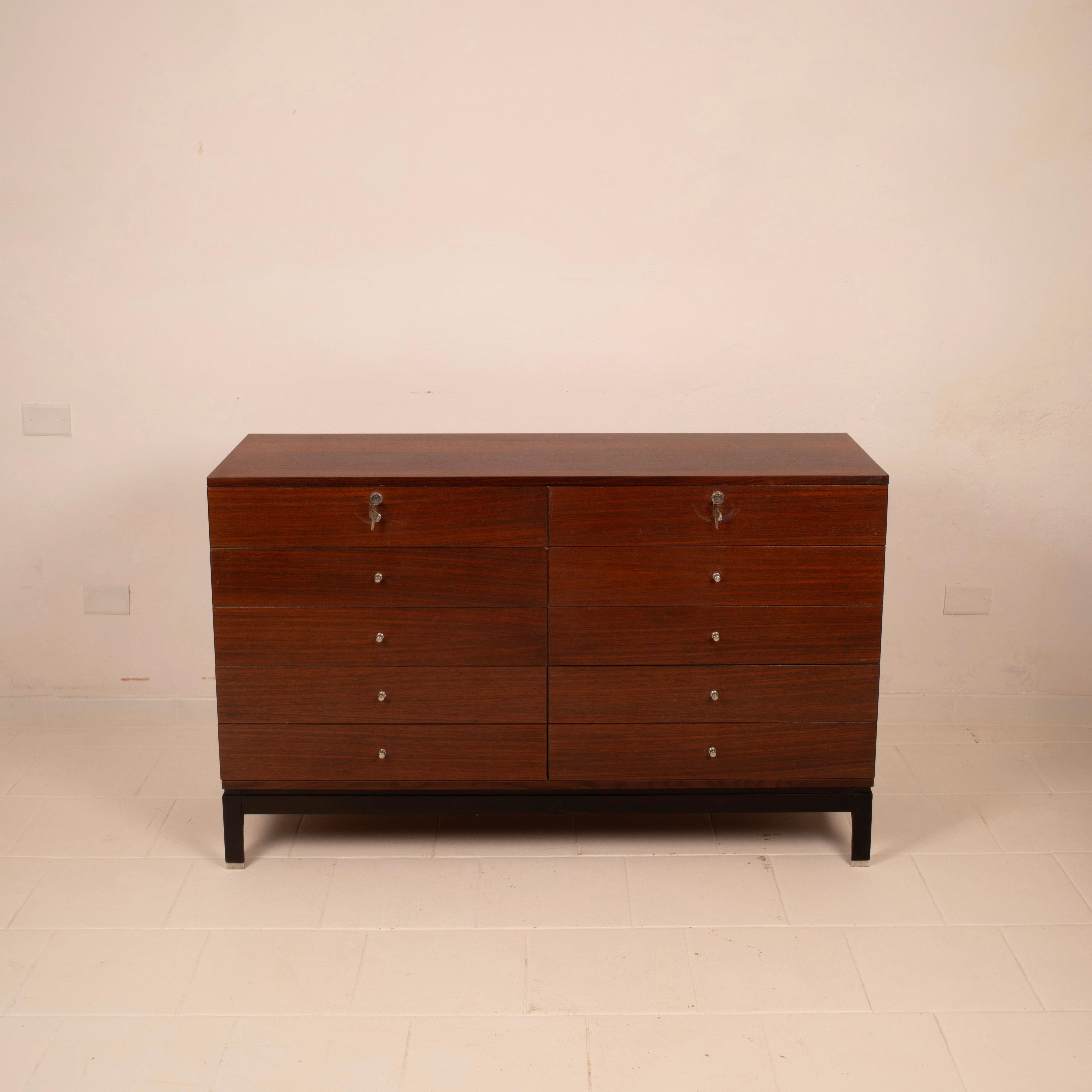 Mid-Century Modern MIM Chest of Drawers by Ennio Fazioli, 1960s For Sale