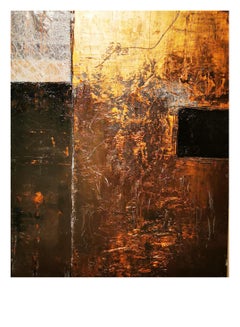 "Barreras". Astratto, Impasto, , gestuale, astrazione geometrica