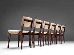 MIM Roma Set of Six Dining Chair, 1960s