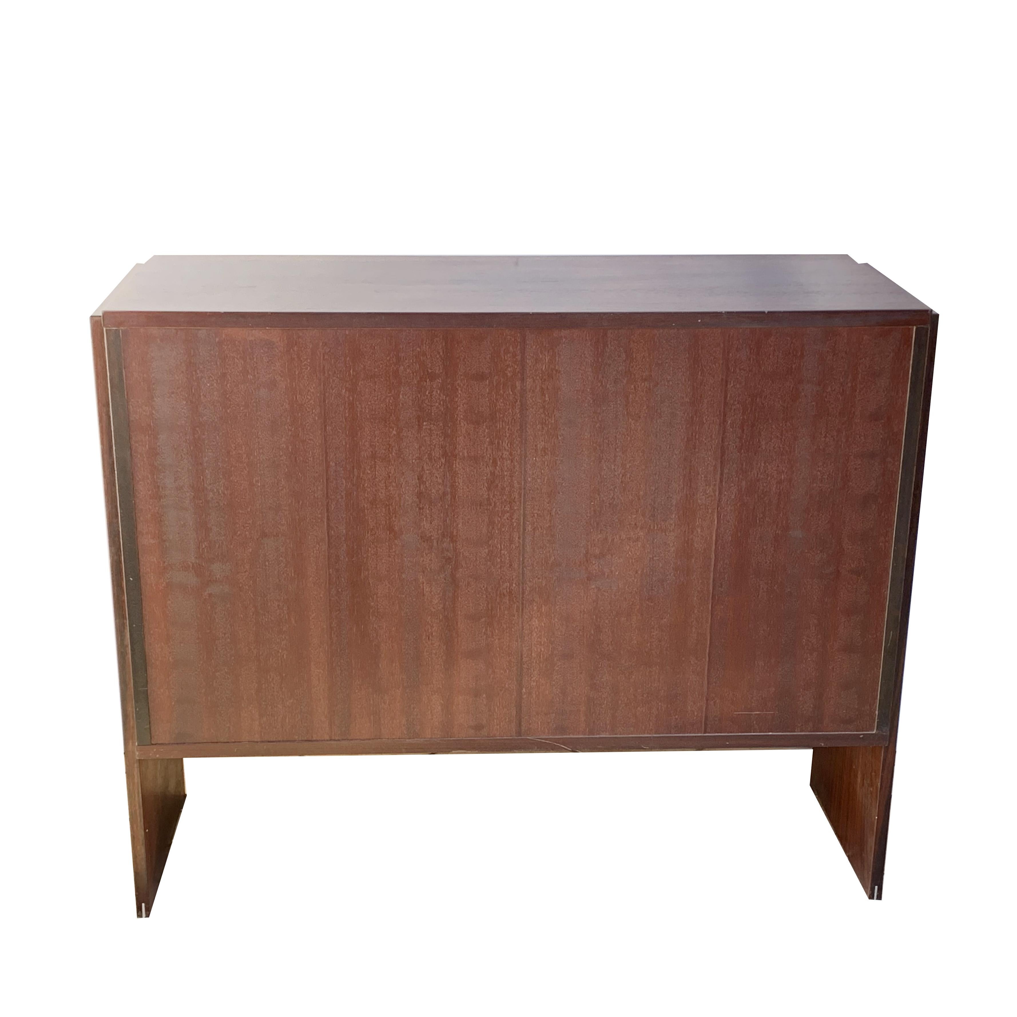 MIM Roma, Sideboard with Sliding Door, Italy, 1960s For Sale 4