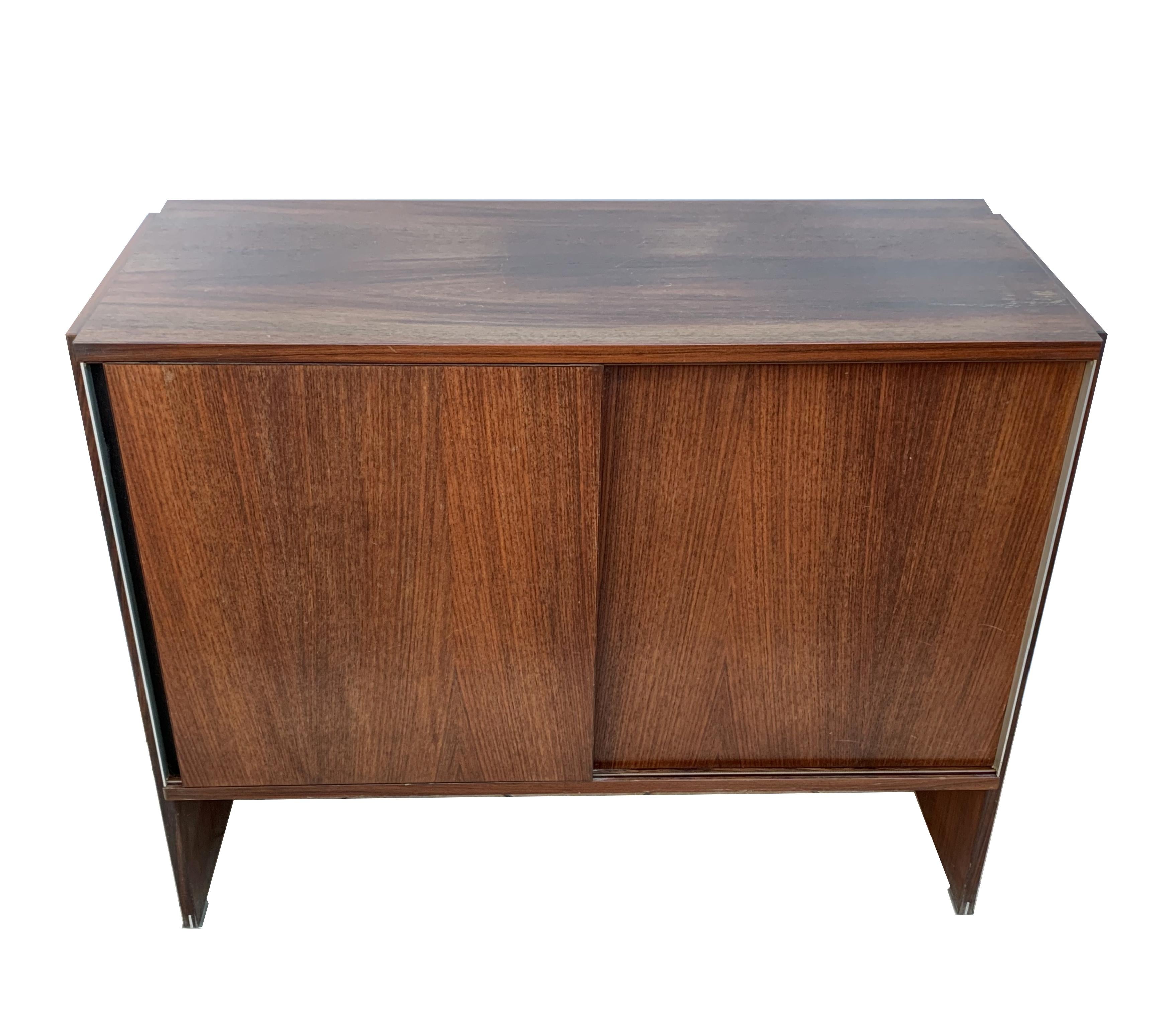 MIM Roma, Sideboard with Sliding Door, Italy, 1960s For Sale 5
