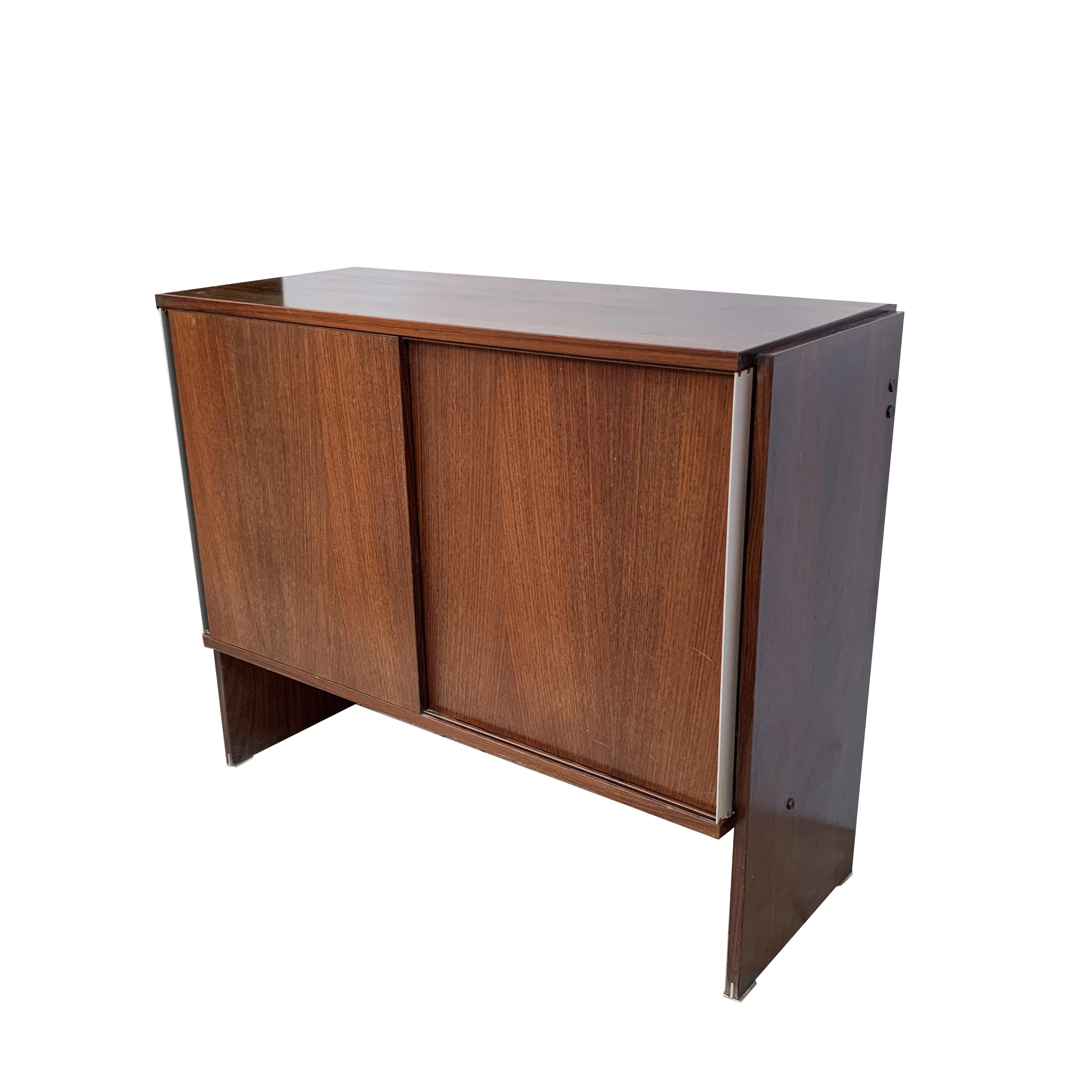 MIM Roma, Sideboard with Sliding Door, Italy, 1960s For Sale 6