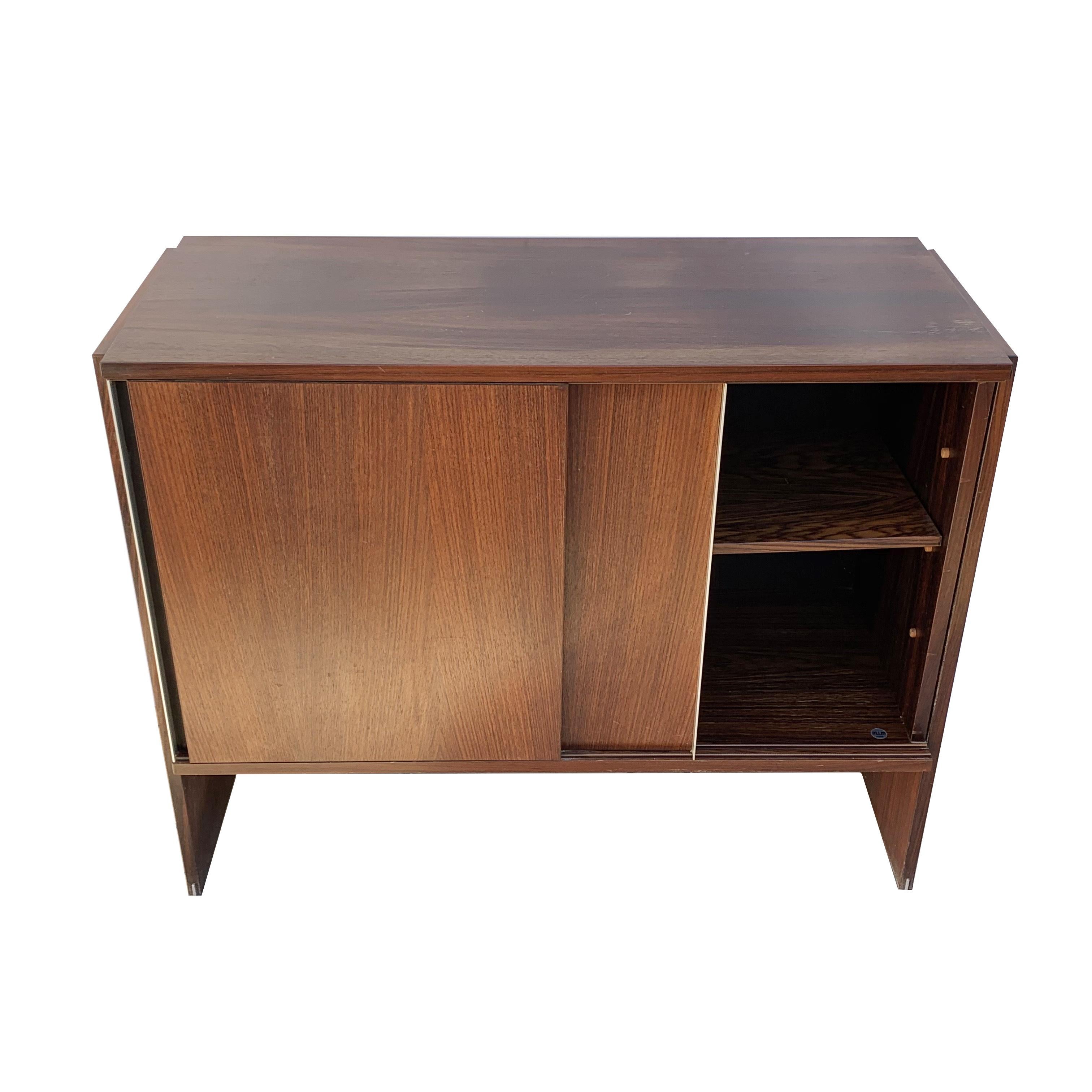Italian MIM Roma, Sideboard with Sliding Door, Italy, 1960s For Sale