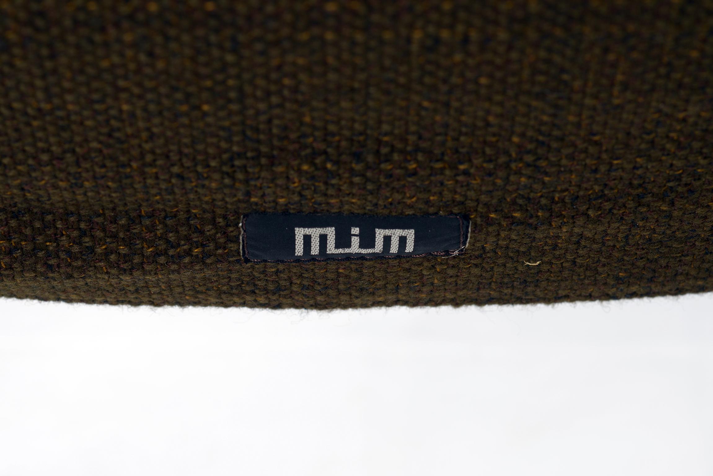 MIM Signed Three Chrome Metal Midcentury Italian Armchairs, 1960 8
