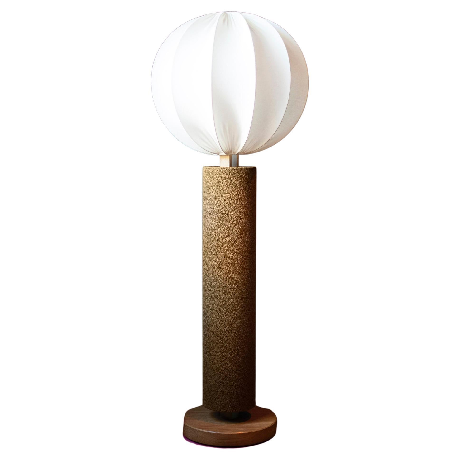 Lampadaire Mima #1, années 2000, Coton / Angélique Delaire en vente