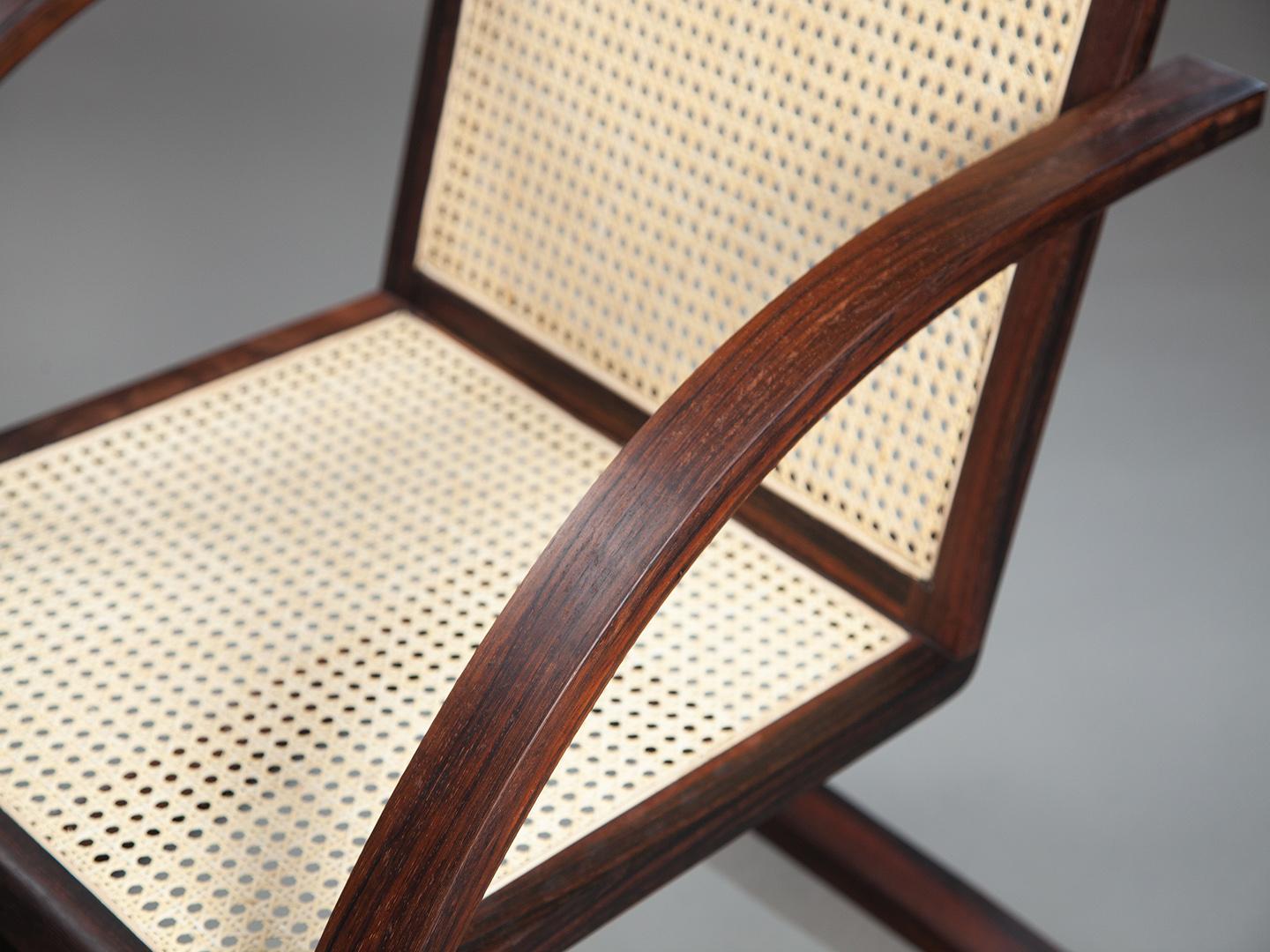Mima Lounge Chair. Handcrafted from solid wood For Sale 7