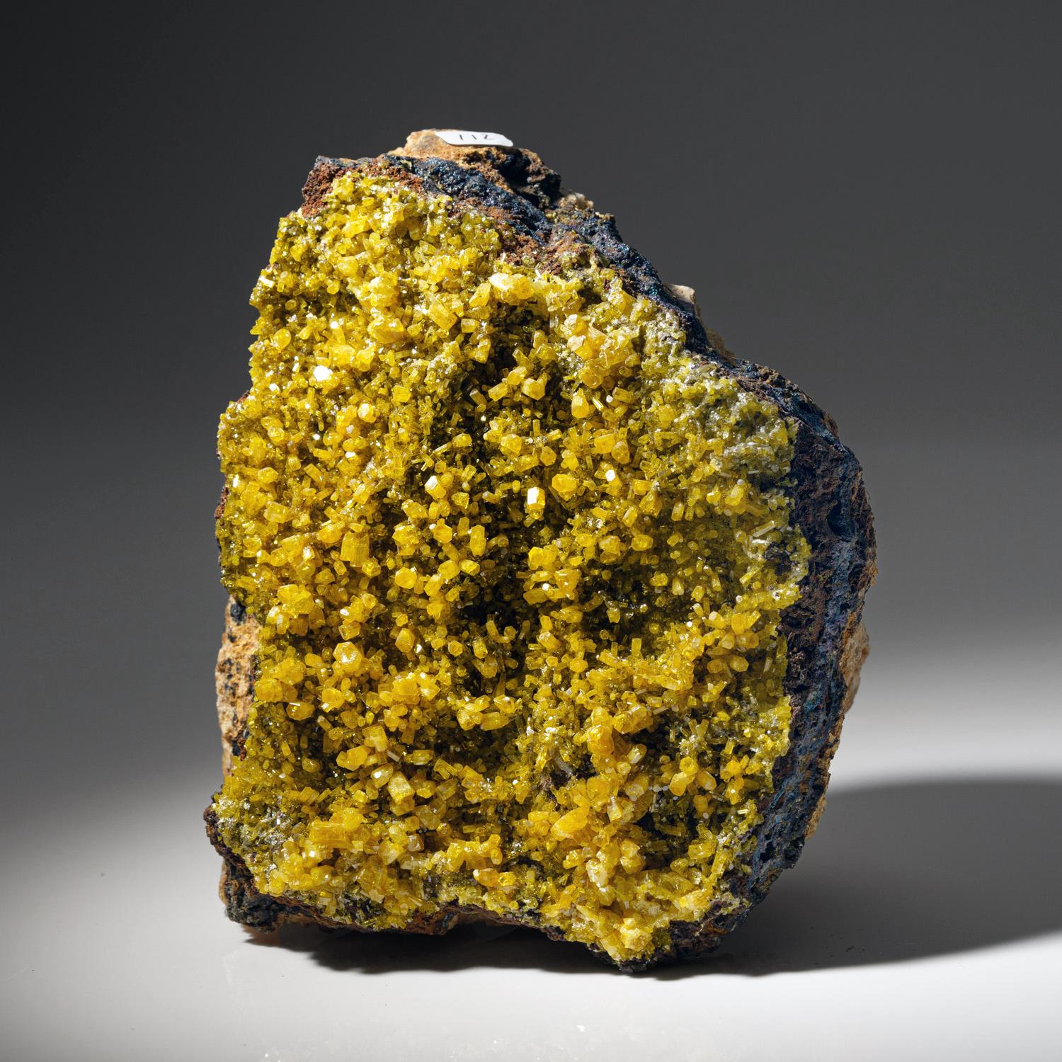 Mimetite from San Pedro Mine, San Pedro Corralitos, Chihuahua, Mexico In Excellent Condition For Sale In New York, NY