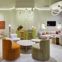 Mimi Armchair with Forest boucle fabric by Mambo Unlimited Ideas