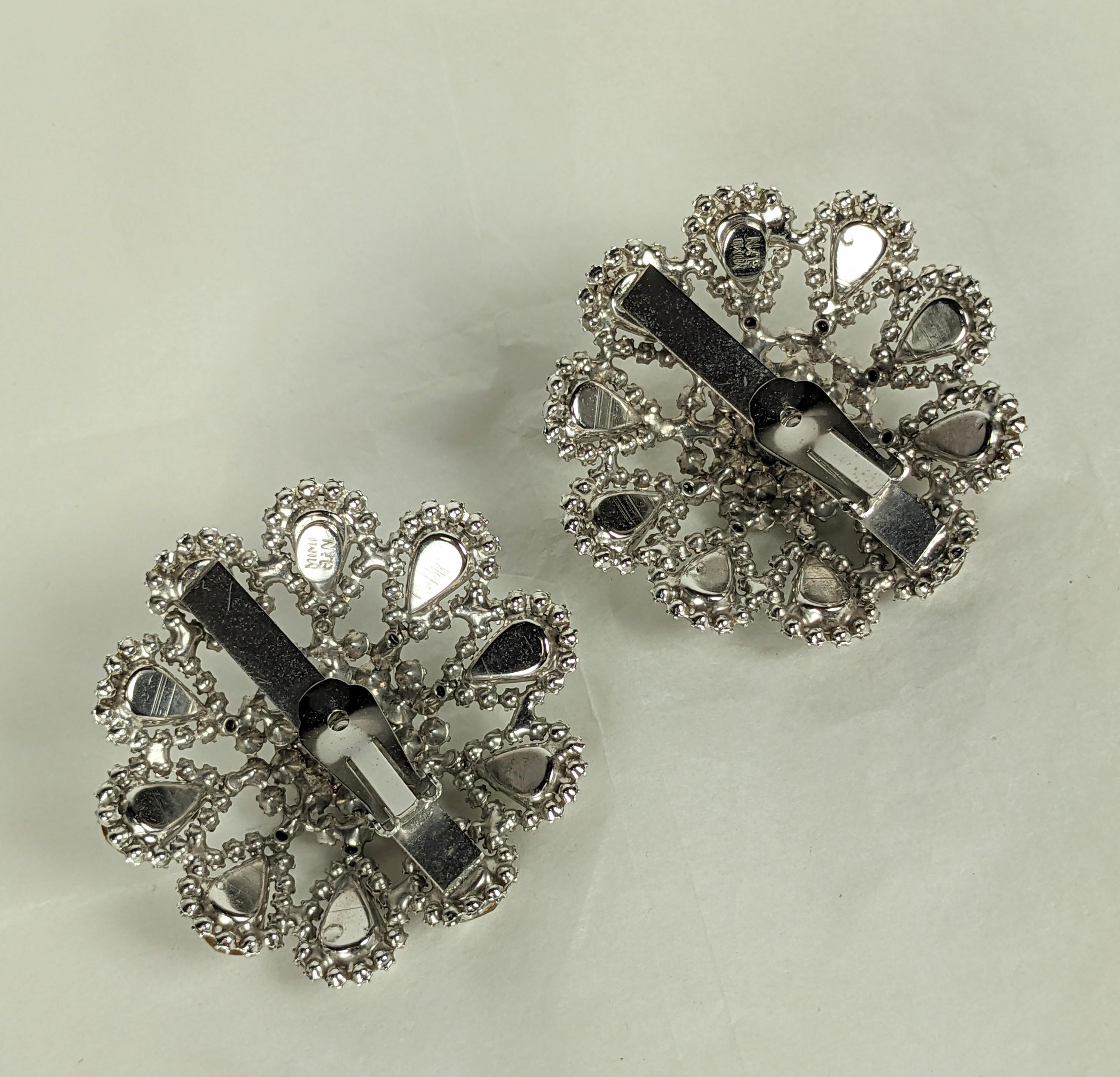 Mimi de Nardo - Grandes boucles d'oreilles en cristal Pour femmes en vente