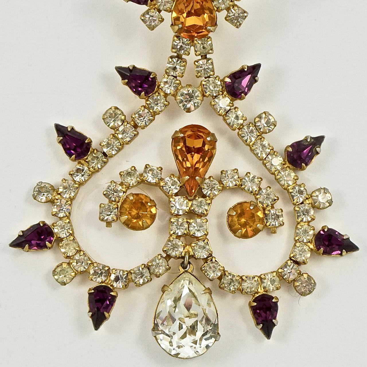 clip on chandelier earrings