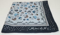 Mimi di N Silk Mushroom Scarf, 1977