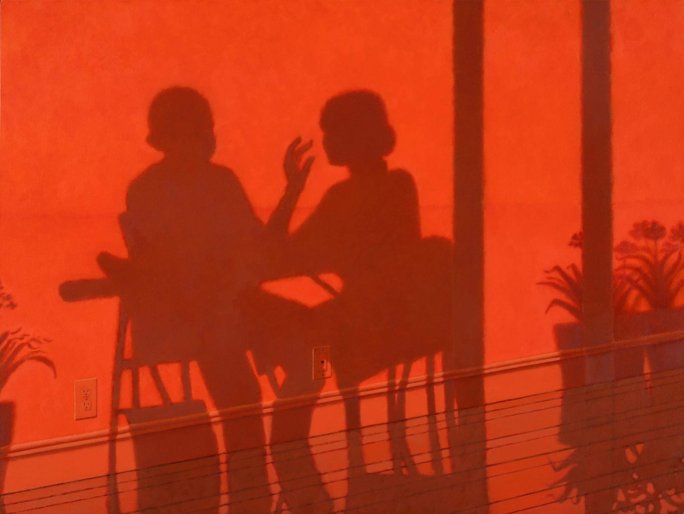 Still-Life Painting de Mimi Jensen - Puesta de sol