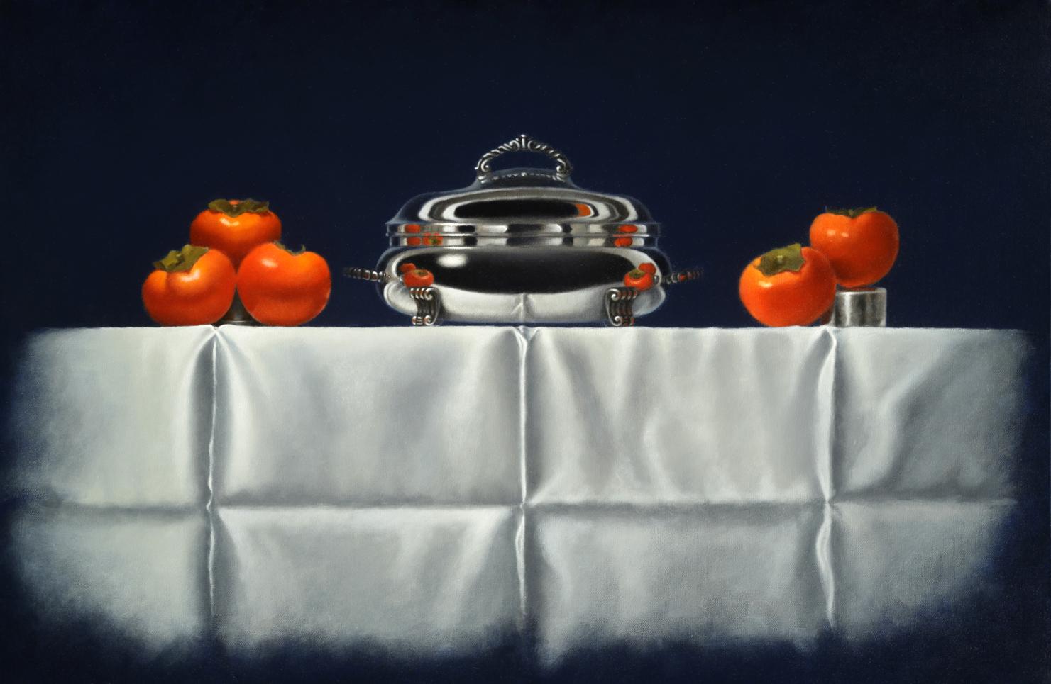 Il cimelio  / Olio su lino - Painting di Mimi Jensen