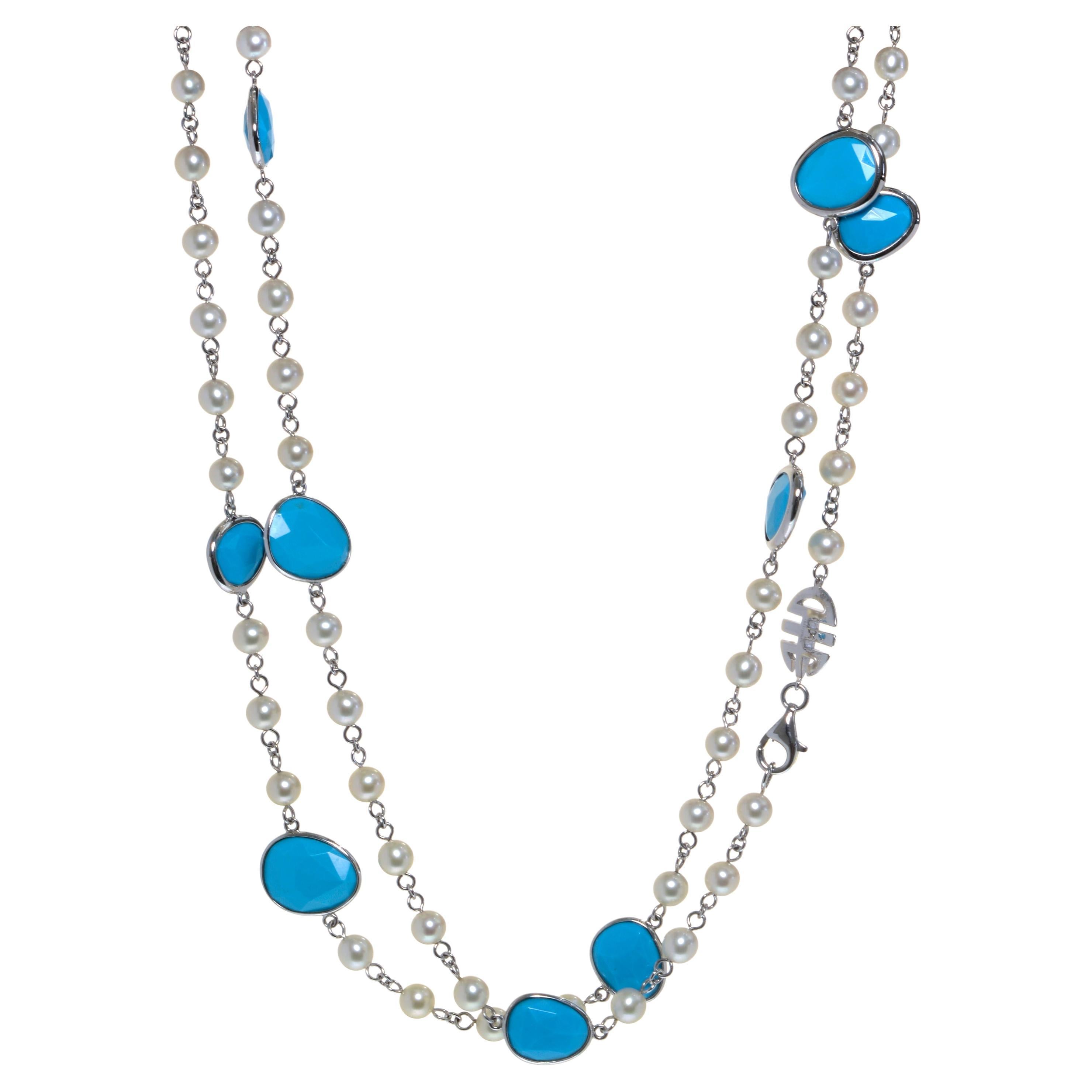 MIMI PEARL AND GOLD NECKLACE main image 1