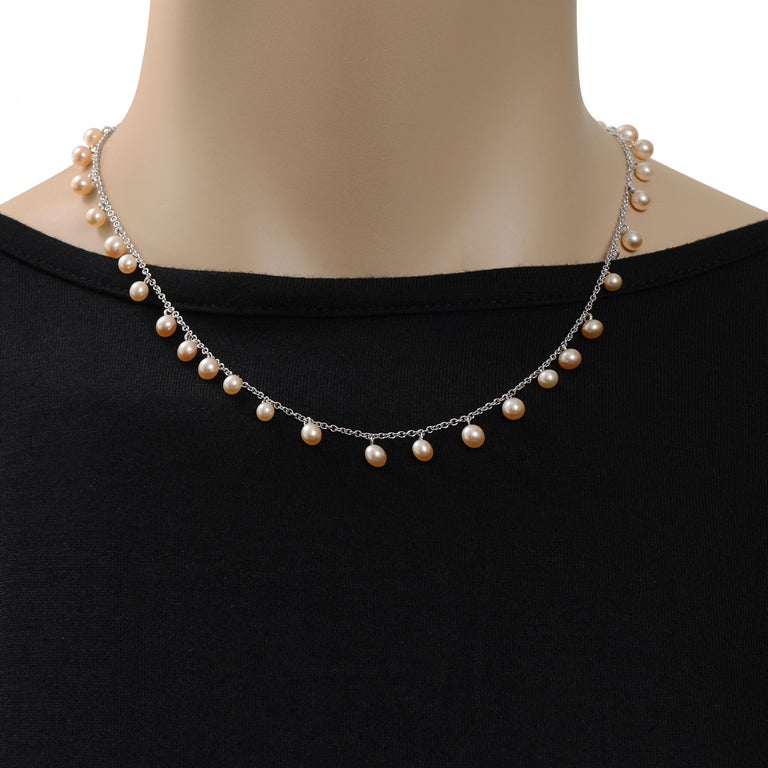 MIMI PEARL AND GOLD NECKLACE main image 0
